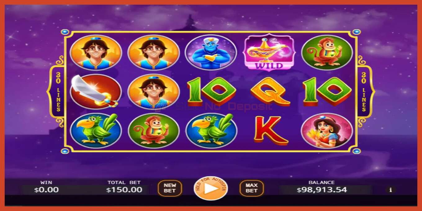 Slot තිර රුවක්: Magic Carpet තැන්පතු නැත, අංකය - 1