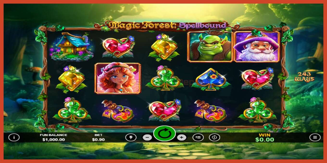 Schermafbeelding van slot: Magic Forest: Spellbound geen aanbetaling, nummer - 1