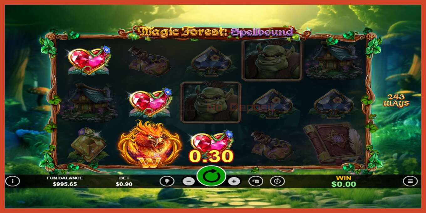 Schermafbeelding van slot: Magic Forest: Spellbound geen aanbetaling, nummer - 4