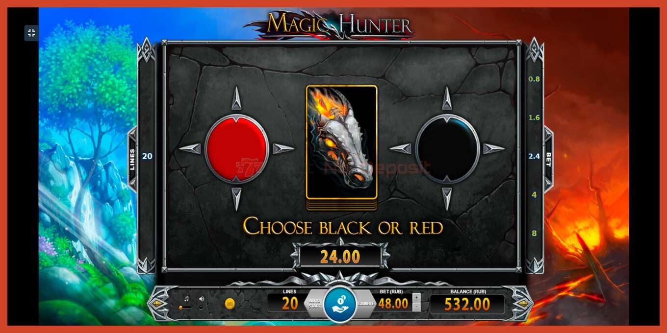 Slot screenshot: Magic Hunter no deposit, number - 5