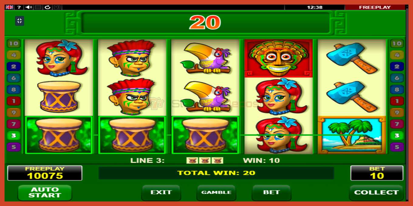 Slot screenshot: Magic Idol no deposit, number - 3