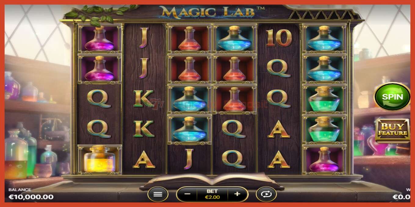 Schermafbeelding van slot: Magic Lab geen aanbetaling, nummer - 1