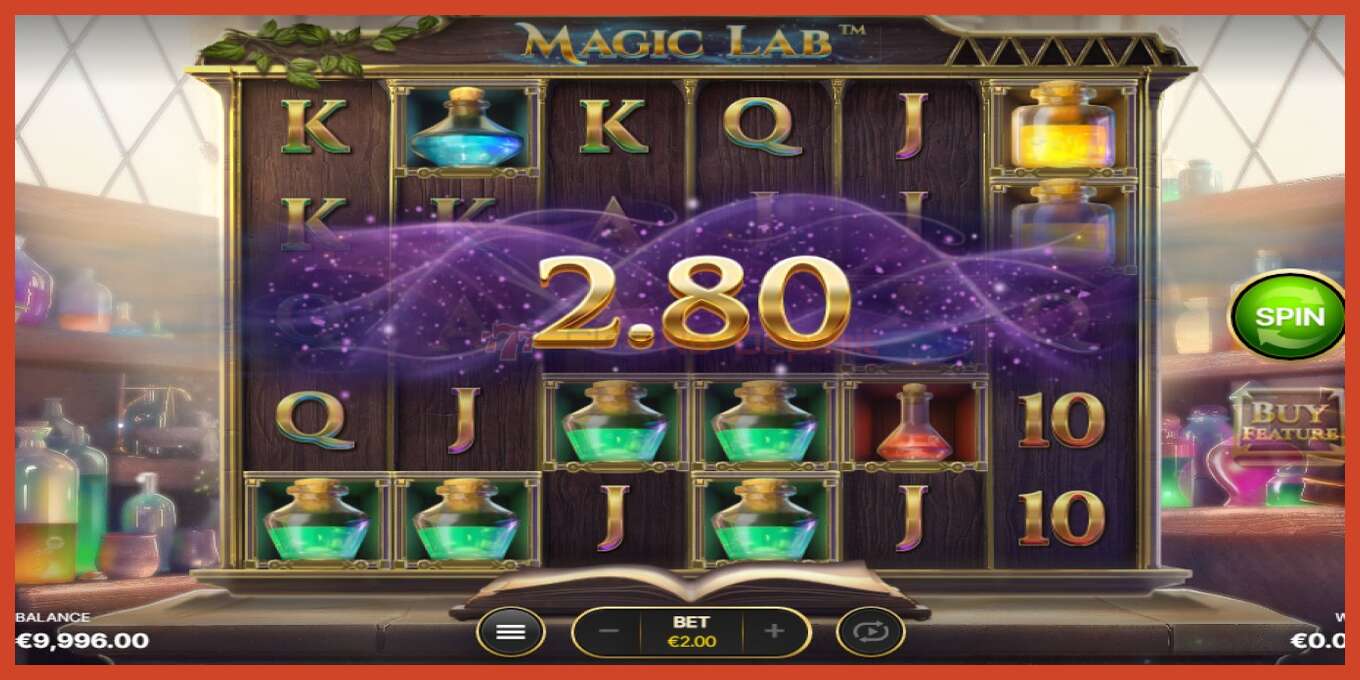 Schermafbeelding van slot: Magic Lab geen aanbetaling, nummer - 2