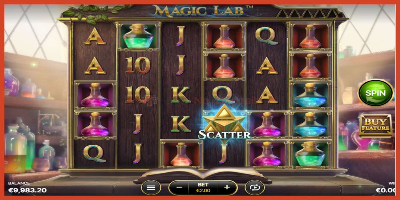 Schermafbeelding van slot: Magic Lab geen aanbetaling, nummer - 3