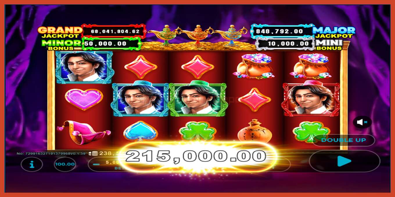 Slot screenshot: Magic Lamps no deposit, number - 3