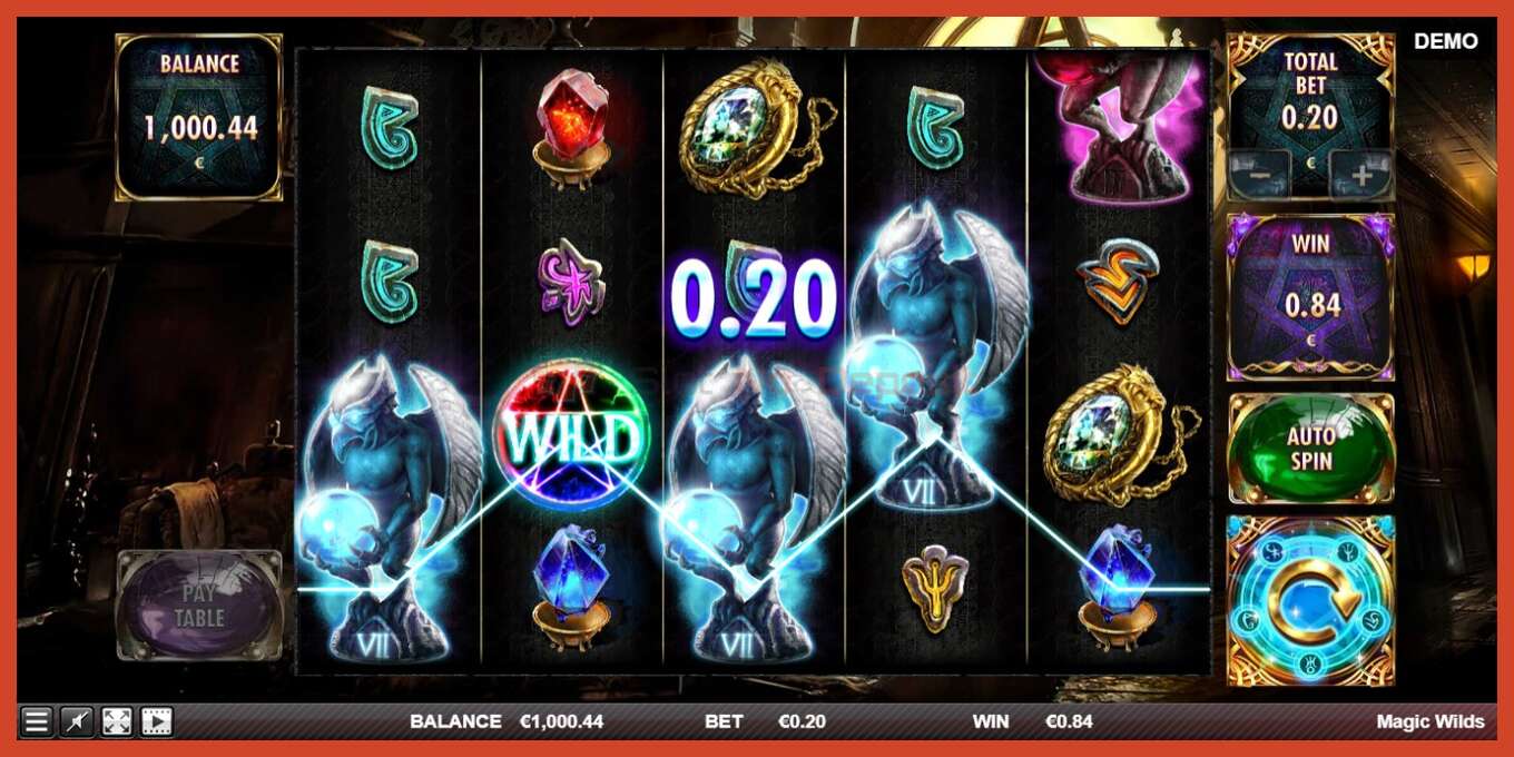 Slot screenshot: Magic Wilds no deposit, number - 3