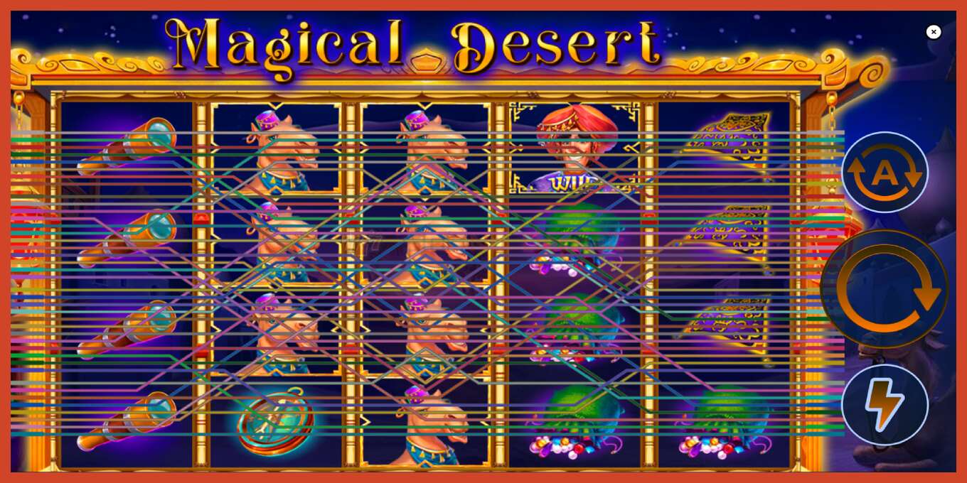 Slot තිර රුවක්: Magical Desert තැන්පතු නැත, අංකය - 1