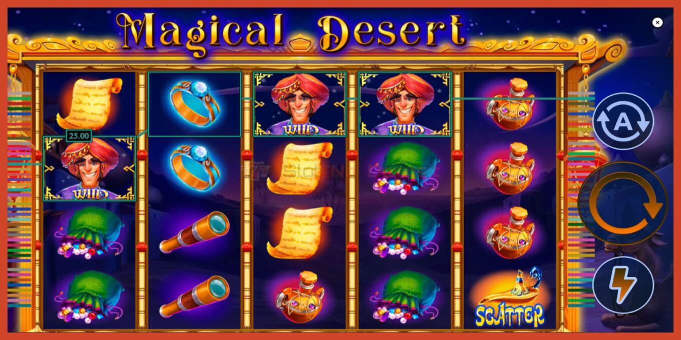 Slot තිර රුවක්: Magical Desert තැන්පතු නැත, අංකය - 2