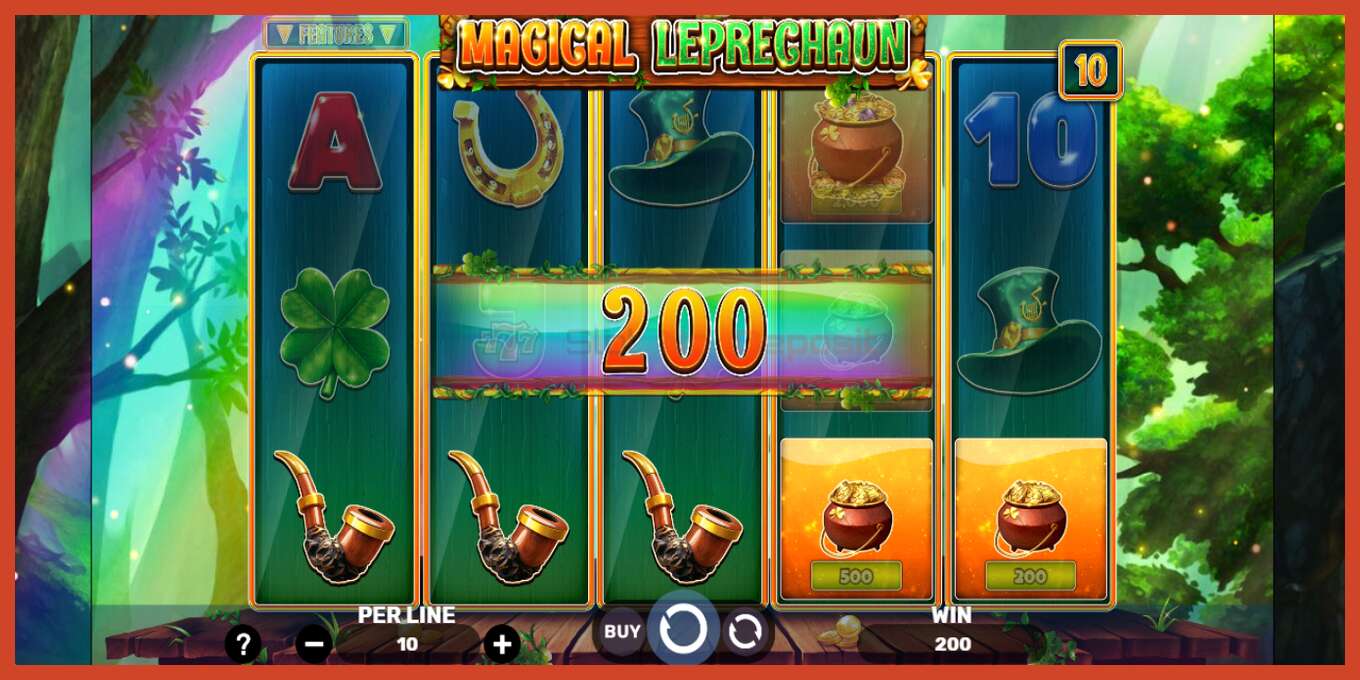 Slot තිර රුවක්: Magical Leprechaun තැන්පතු නැත, අංකය - 3