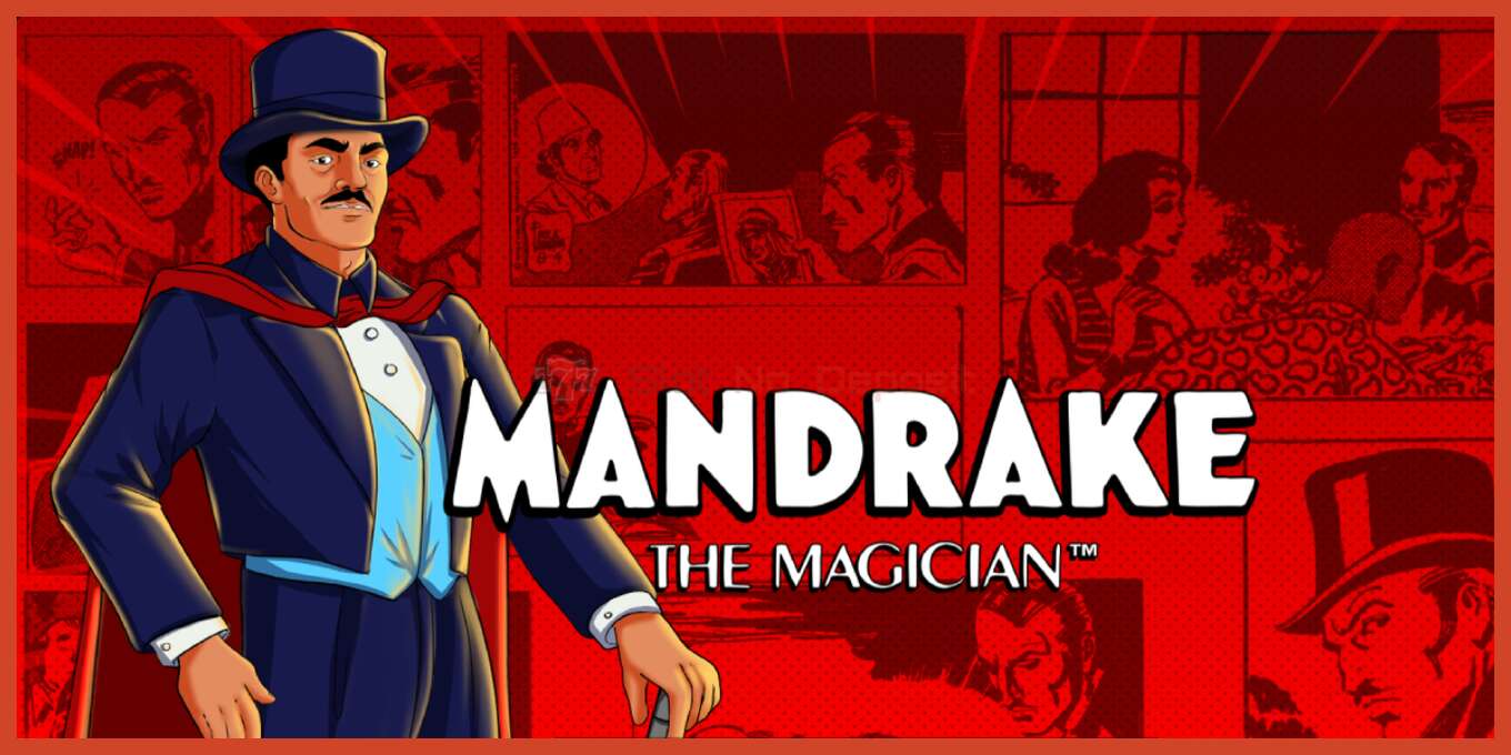 スロットのスクリーンショット: Mandrake the Magician デポジットなし, 番号 - 1