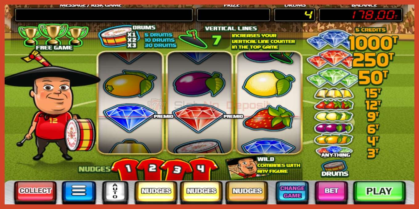 Slot screenshot: Manolo el del Bombo Alemania 2024 no deposit, number - 3