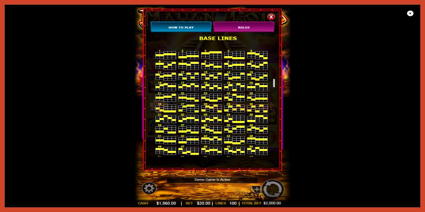 Slot screenshot: Mayan Gold no deposit, number - 5