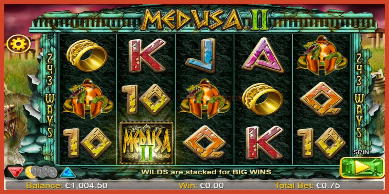 Slot screenshot: Medusa 2 hakuna amana, nambari - 1