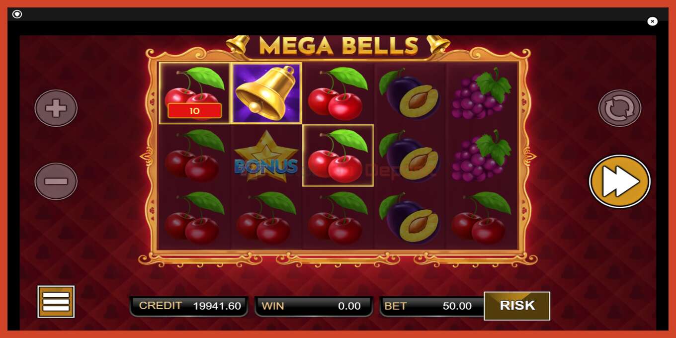 Slot screenshot: Mega Bells bez depozita, broj - 2