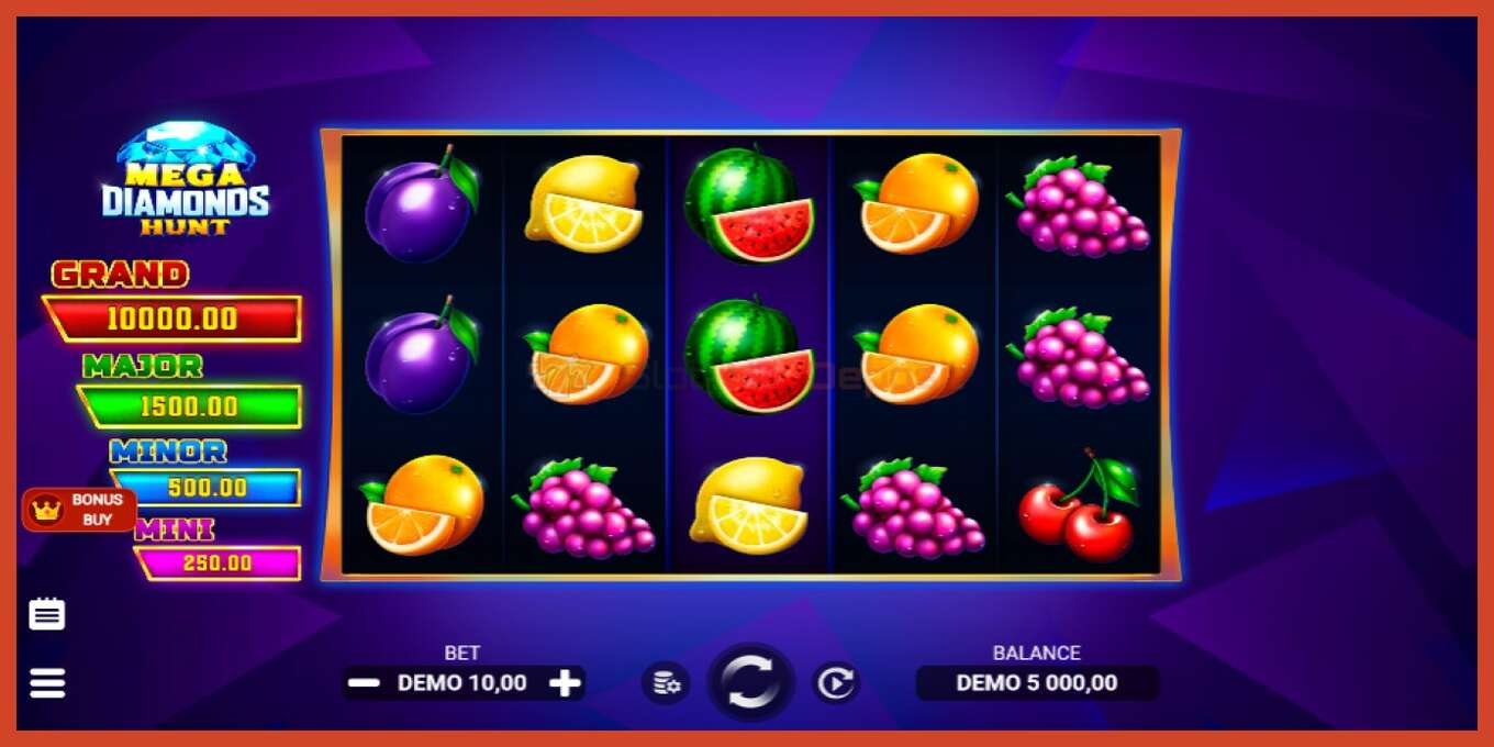 Slot skrinshoti: Mega Diamonds Hunt depozit yoq, raqam - 2