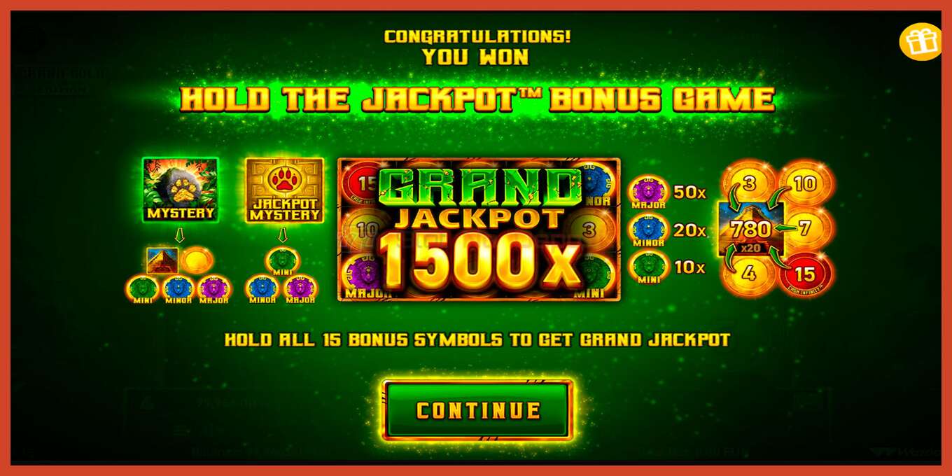 Captură de ecran pentru slot: Mighty Wild: Panther Grand Gold Edition fara depozit, număr - 4