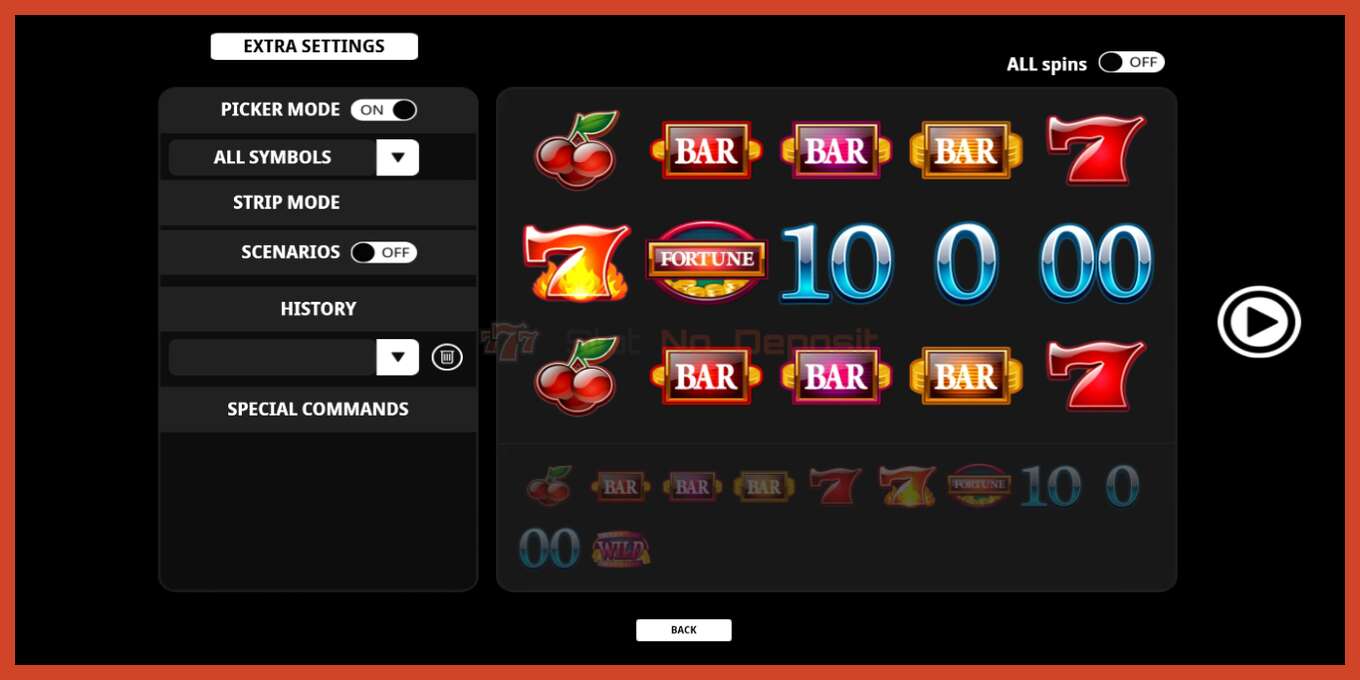 Slot screenshot: Million Cents no deposit, number - 6