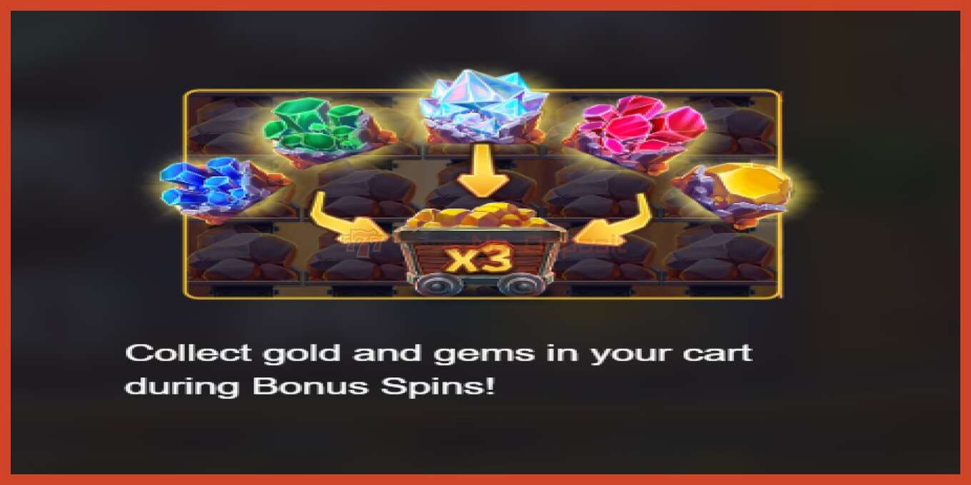 Slot screenshot: Mine Blown no deposit, number - 4