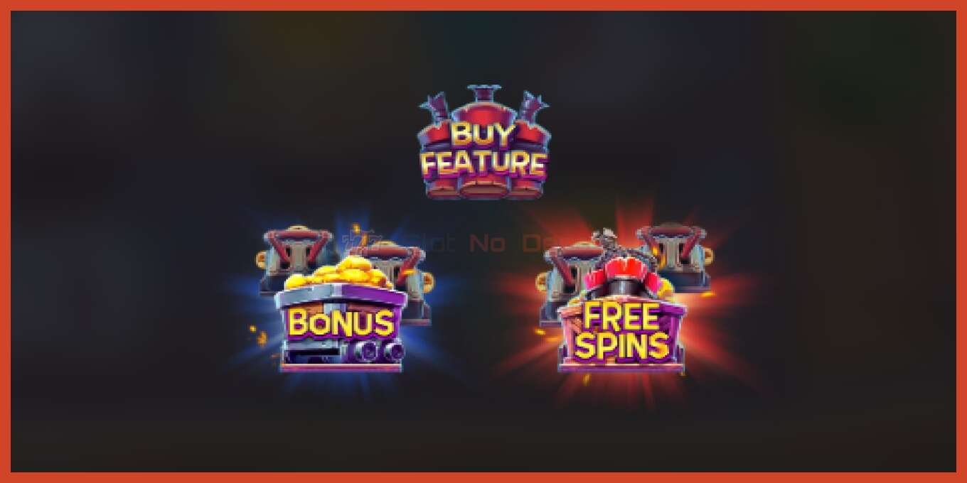 Slot screenshot: Mine Blown no deposit, number - 5