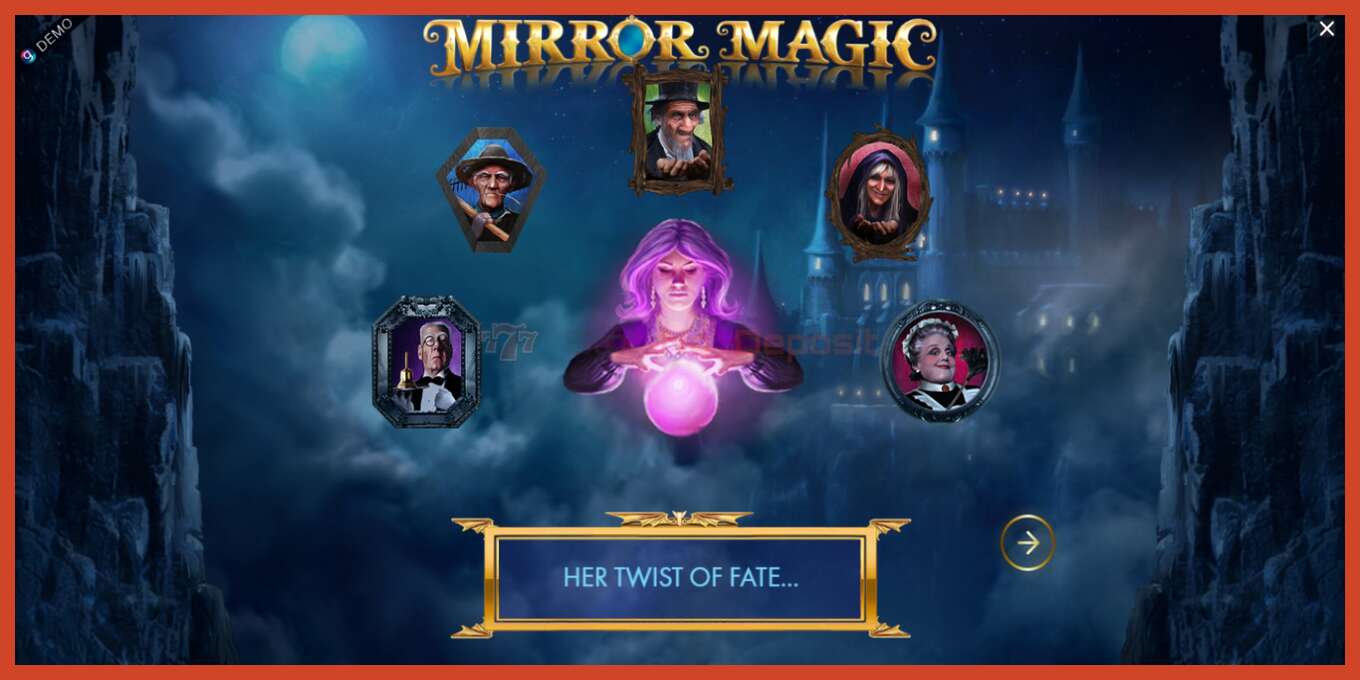 Slot screenshot: Mirror Magic no deposit, number - 1