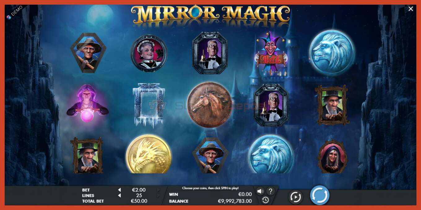 Slot screenshot: Mirror Magic no deposit, number - 2