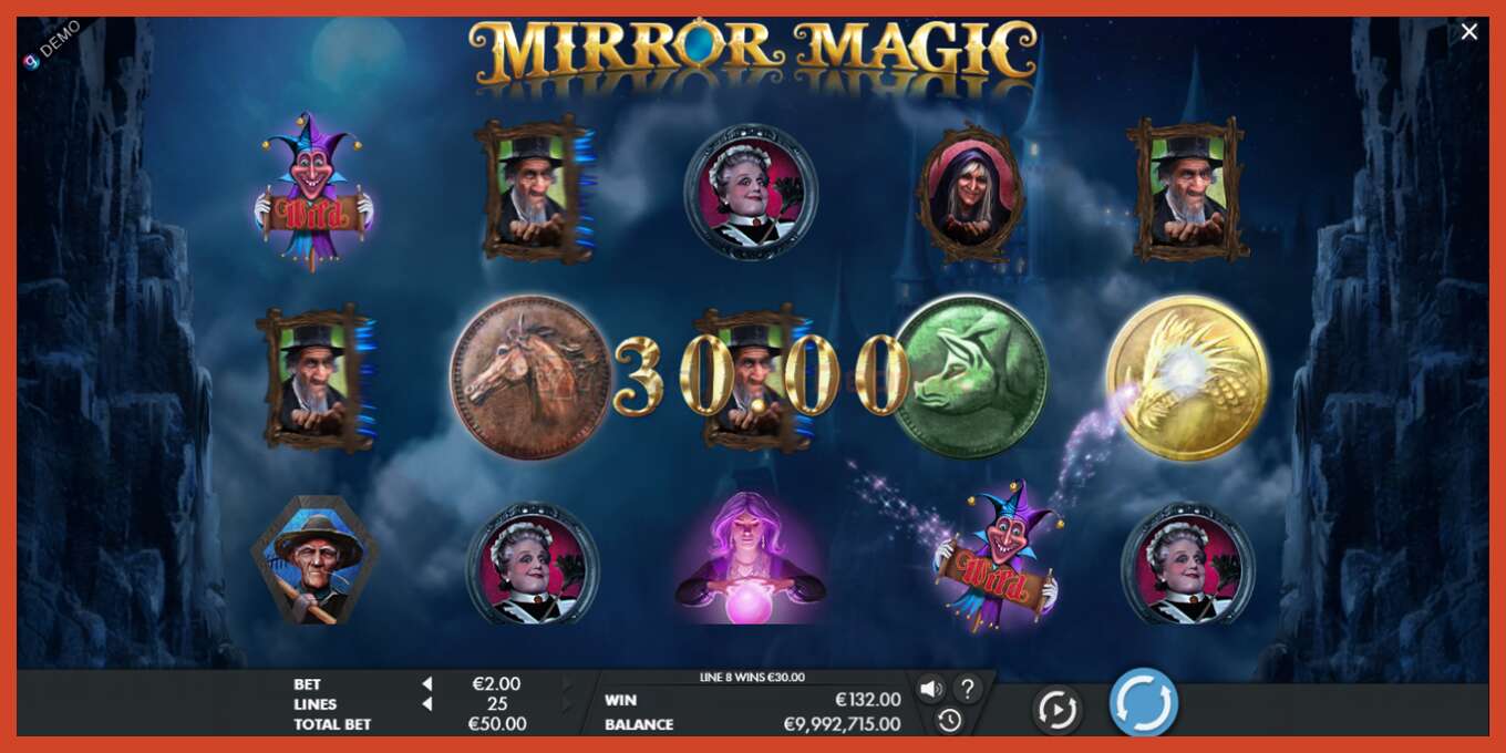 Slot screenshot: Mirror Magic no deposit, number - 3