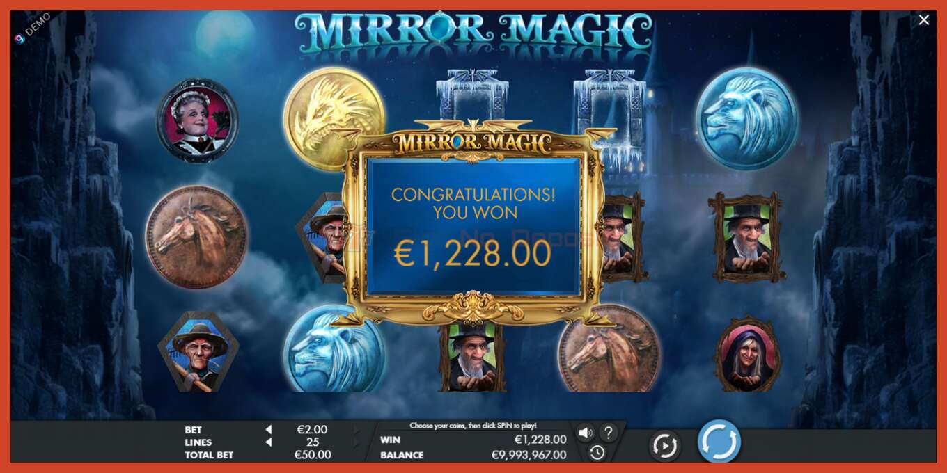 Slot screenshot: Mirror Magic no deposit, number - 5