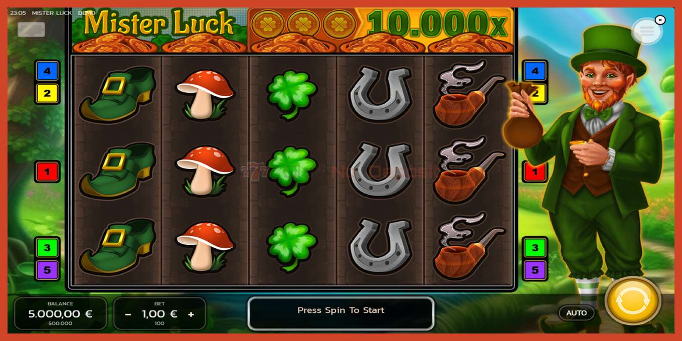 Schermafbeelding van slot: Mister Luck geen aanbetaling, nummer - 2