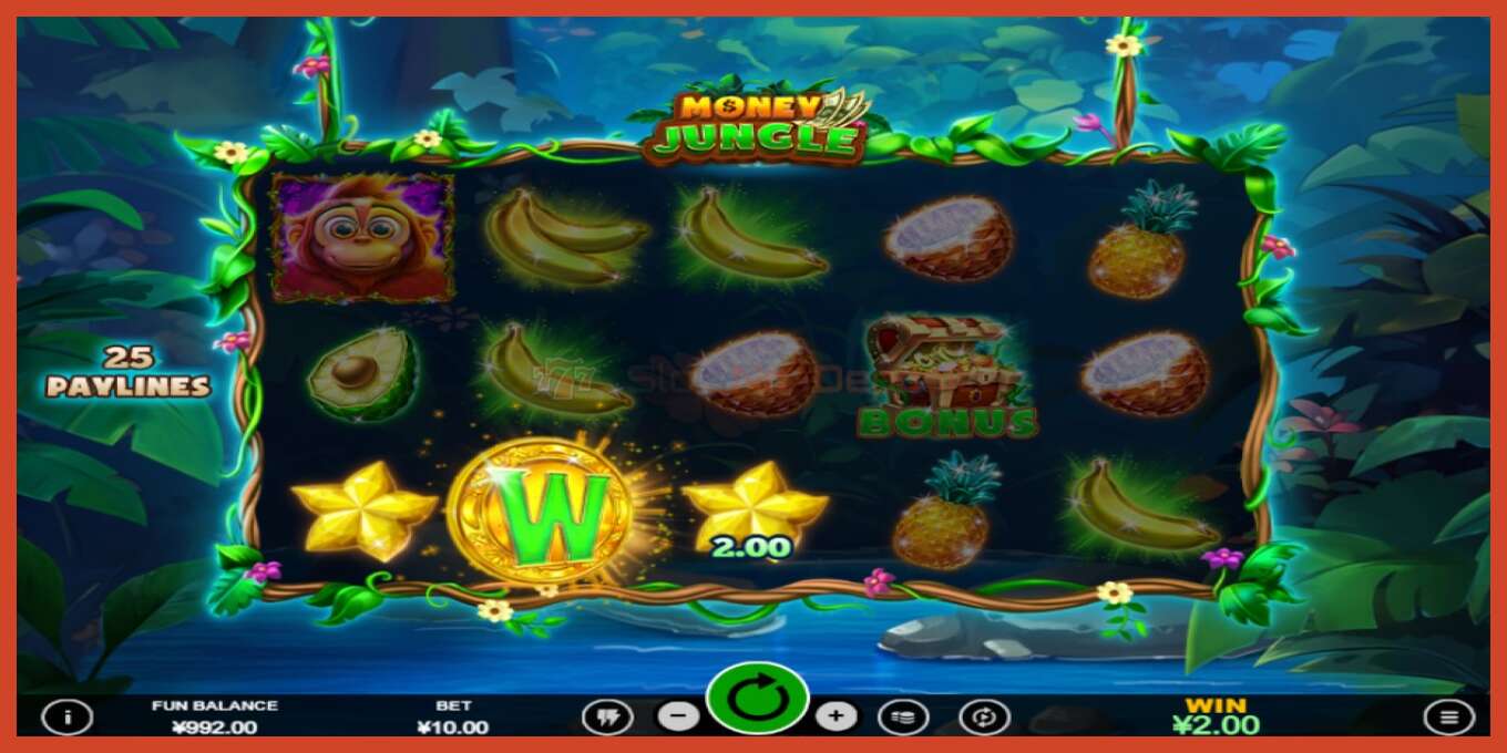 Slot screenshot: Money Jungle no deposit, number - 2