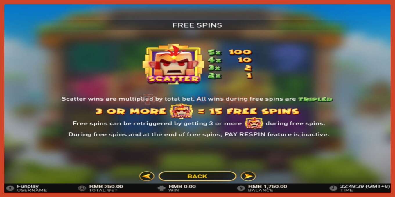 Slot screenshot: Money Monkey no deposit, number - 7