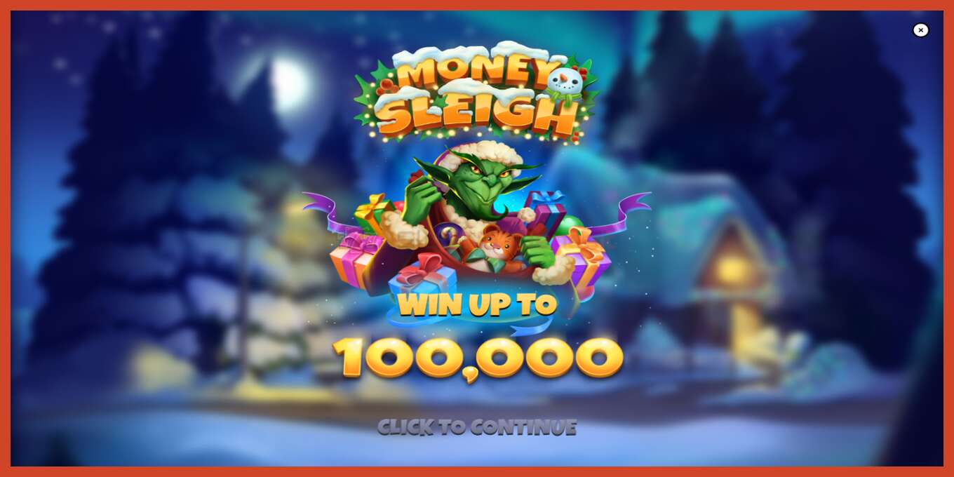 Slot screenshot: Money Sleigh no deposit, number - 1