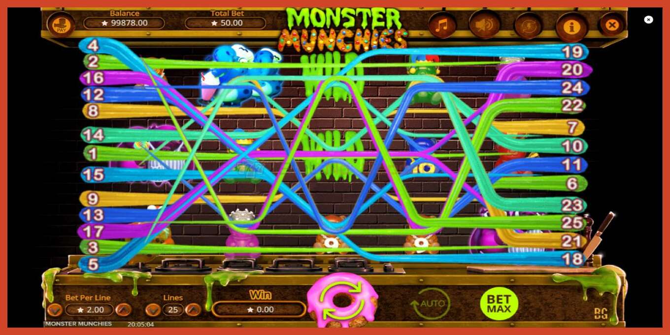 Slot screenshot: Monster Munchies no deposit, number - 4