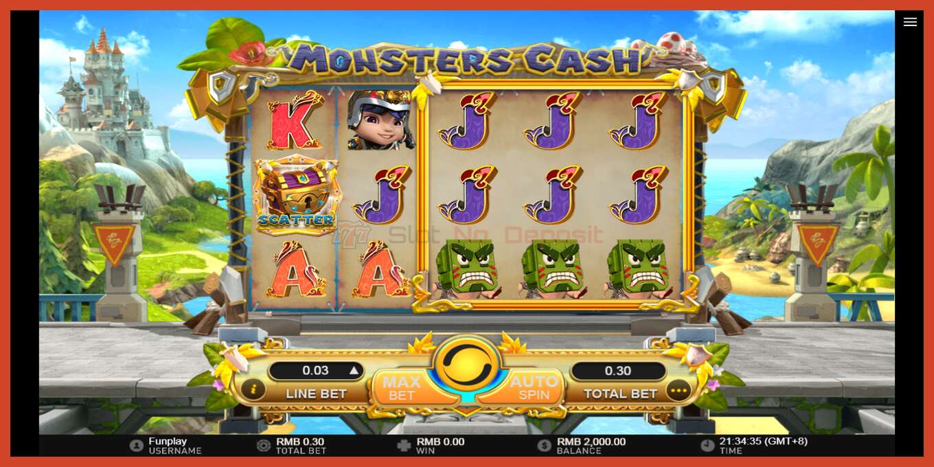 Скриншоти слот: Monsters Cash амонат нест, рақам - 2