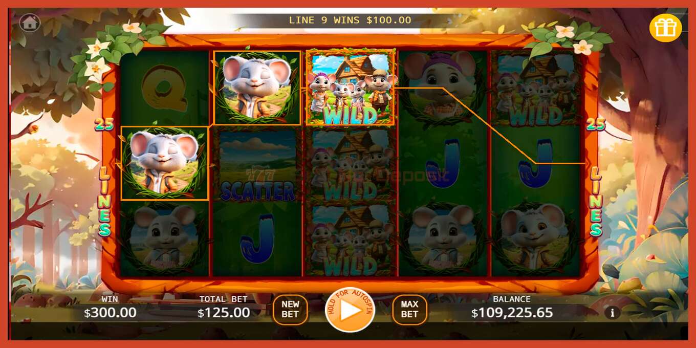 Slot screenshot: Mouse on the Prairie no deposit, number - 2