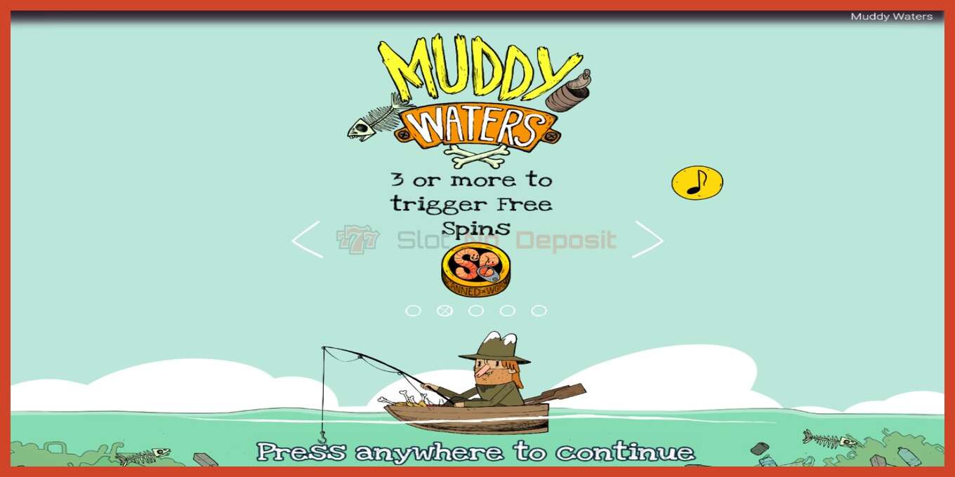 Slot screenshot: Muddy Waters no deposit, number - 1