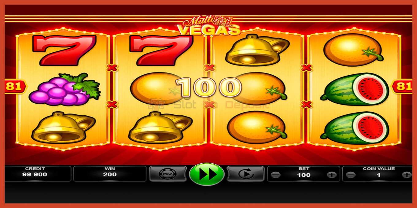 Captura de tela do slot: Multi Vegas 81 sem depósito, número - 2