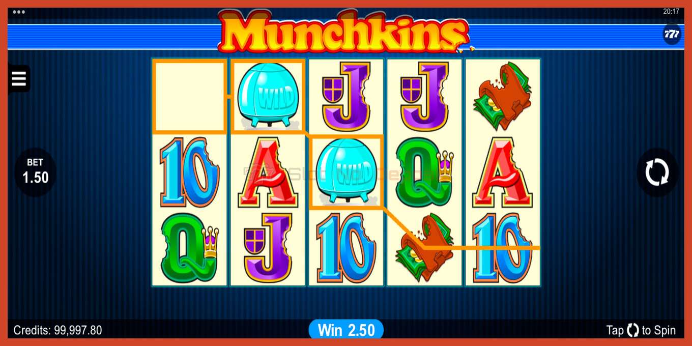 Slot screenshot: Munchkins no deposit, number - 4