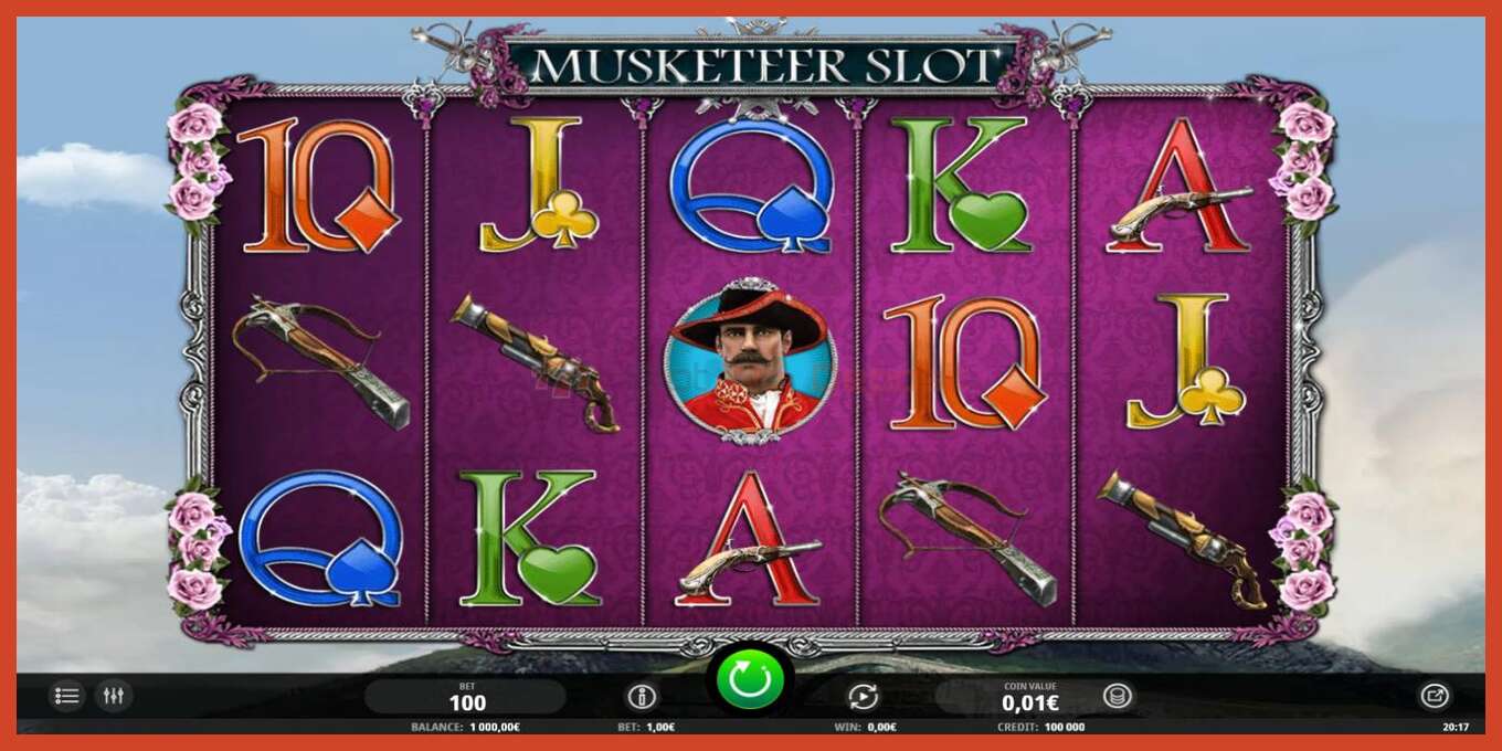 Schermata della fessura: Musketeer Slot nessun deposito, numero - 2