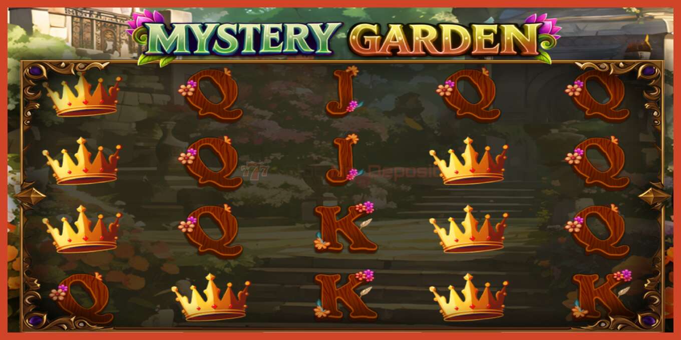 Slot screenshot: Mystery Garden no deposit, number - 2