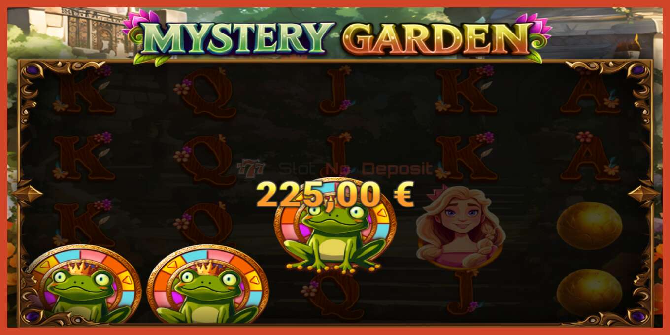 Slot screenshot: Mystery Garden no deposit, number - 5