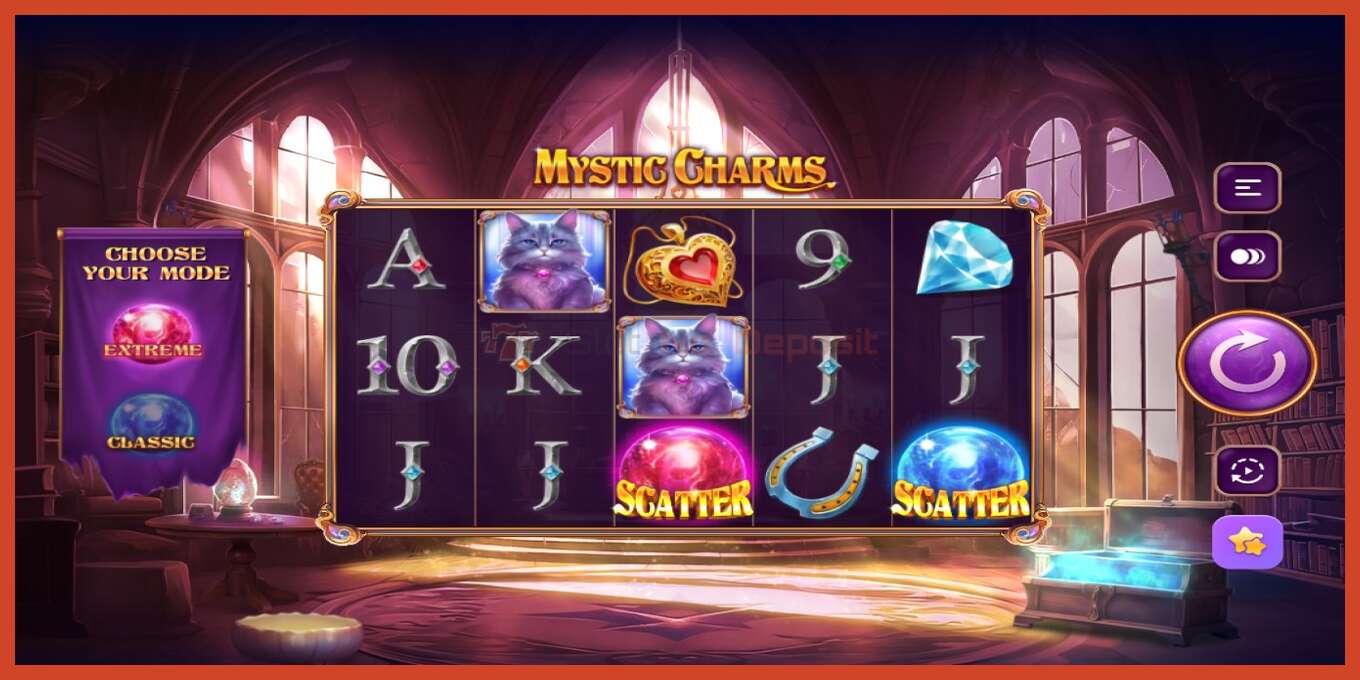 Schermafbeelding van slot: Mystic Charms geen aanbetaling, nummer - 3