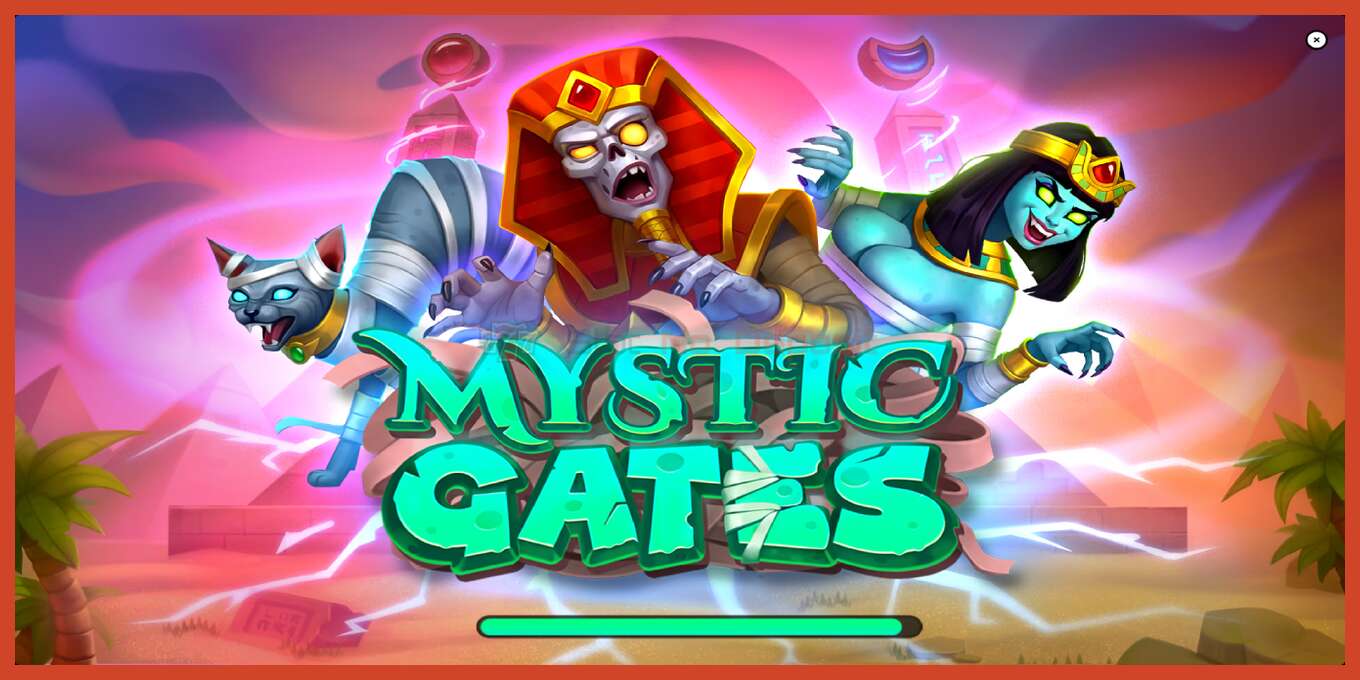 Slot screenshot: Mystic Gates no deposit, number - 1