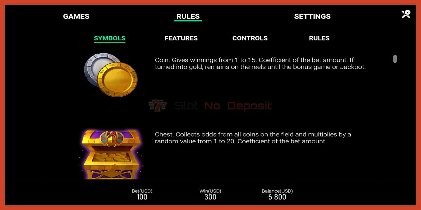 Slot screenshot: Mystic Gates no deposit, number - 5