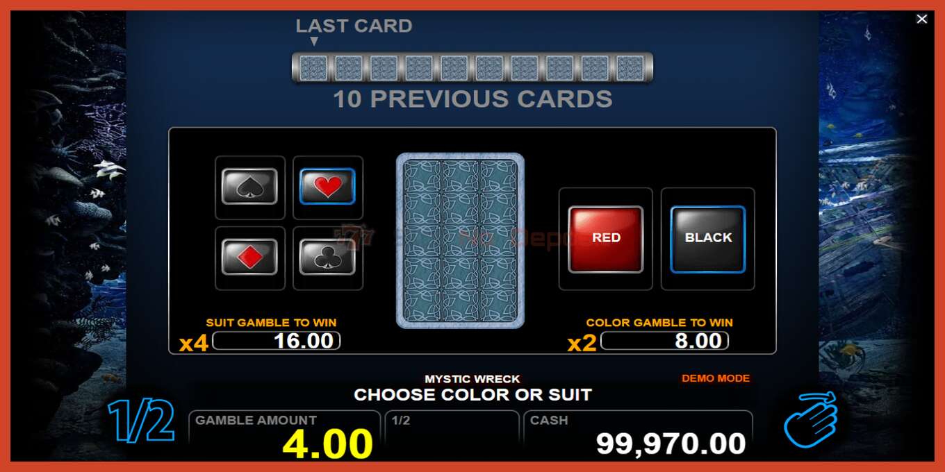 Slot screenshot: Mystic Wreck no deposit, number - 3