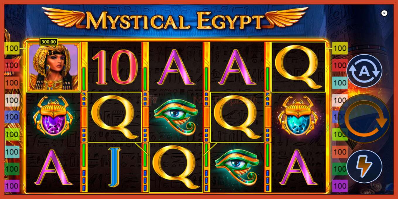 Скріншот слоту: Mystical Egypt без депозиту, номер - 4