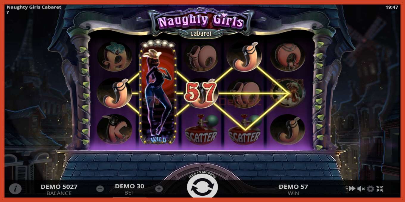 Slot screenshot: Naughty Girls no deposit, number - 2