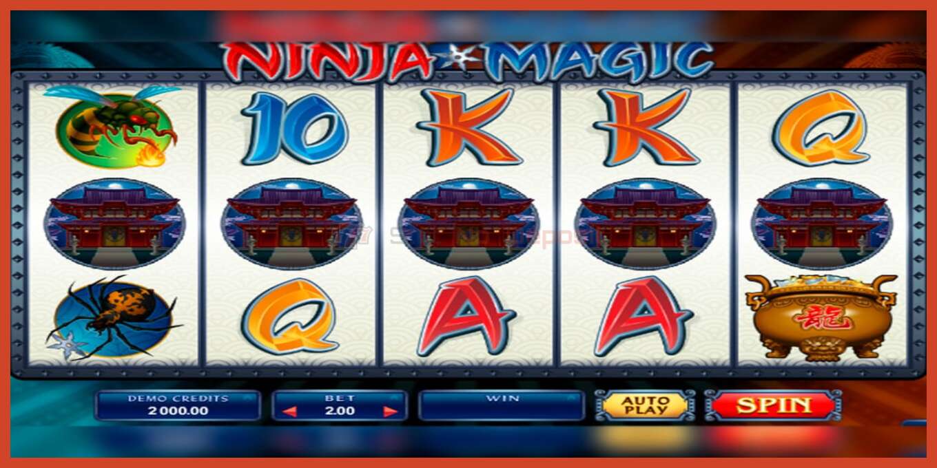 Slot screenshot: Ninja Magic no deposit, number - 3