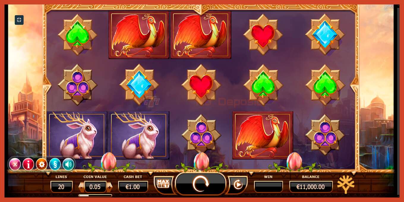 Slot screenshot: Nirvana no deposit, number - 1