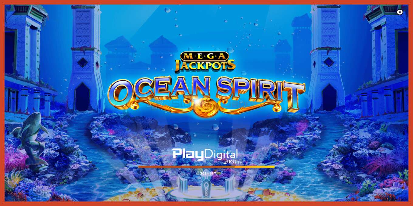 Slot screenshot: Ocean Spirit MegaJackpots no deposit, number - 1