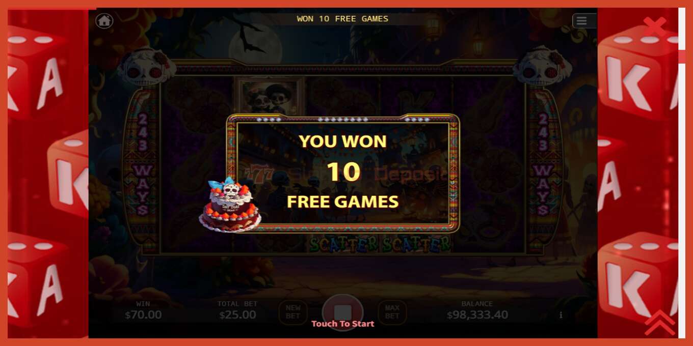 Slot screenshot: Ofrenda Magic no deposit, number - 3